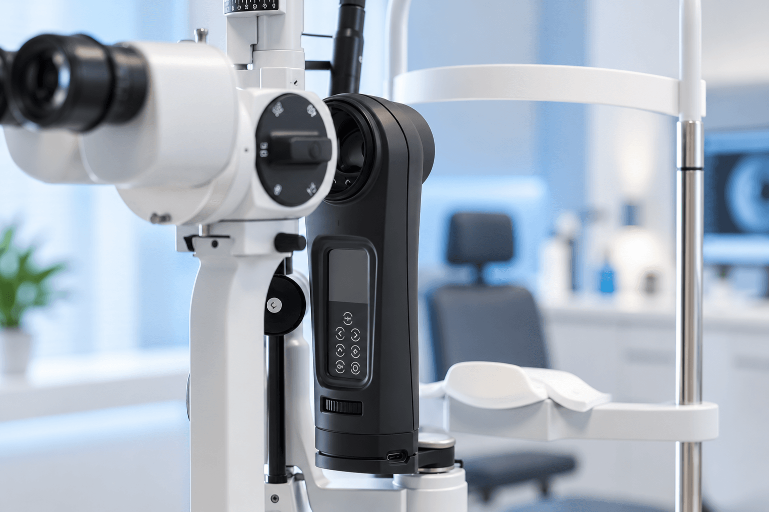 Hornhinden i spaltlampe efter crosslinking