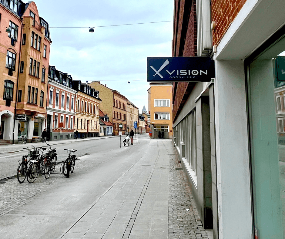 X-Vision Øjenklinik på Stora Södergatan 57A i Lund